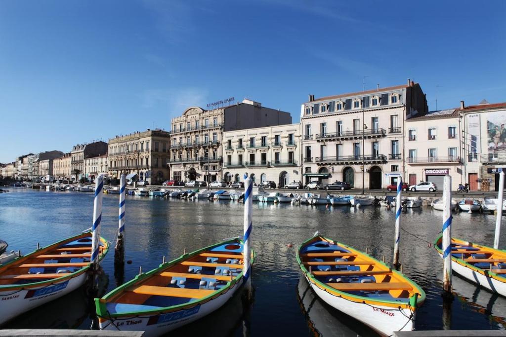 Hidden Gem Au Coeur De Sete & Vue Sur Mont St Clair Apartman Kültér fotó