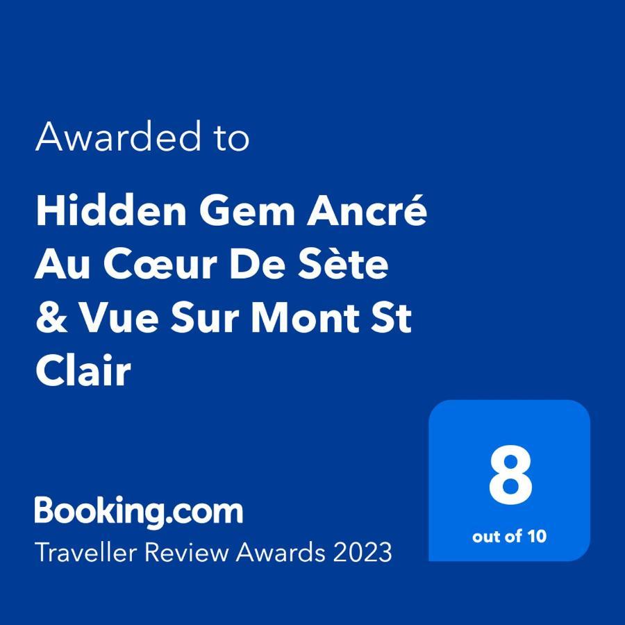 Hidden Gem Au Coeur De Sete & Vue Sur Mont St Clair Apartman Kültér fotó